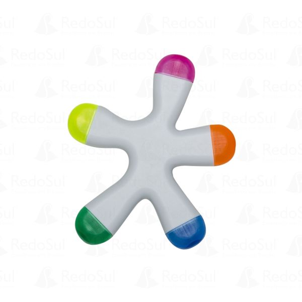 Caneta Marca Texto personalizada em formato splash Caneta Marca Texto personalizada em formato splash